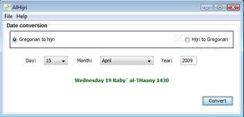 AlHijri screenshot