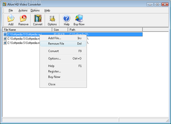 Alive HD Video Converter screenshot 4