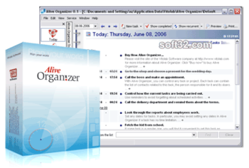 Alive Organizer screenshot 2