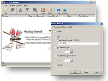 Alive PDF Merger screenshot