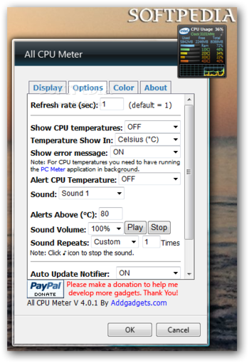 All CPU Meter screenshot 3