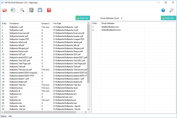 All File Email Extractor screenshot