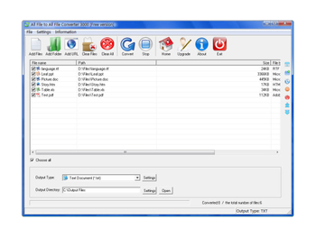 All File to All File Converter 3000 screenshot
