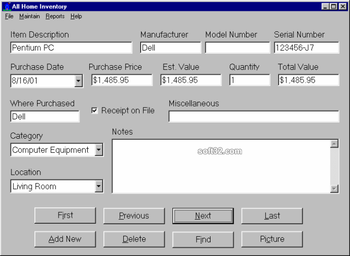 All Home Inventory screenshot 3