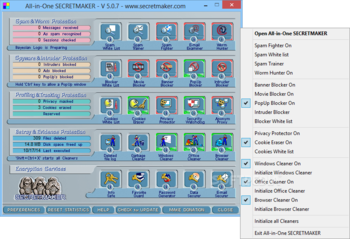 All in One SECRETMAKER 2007 screenshot