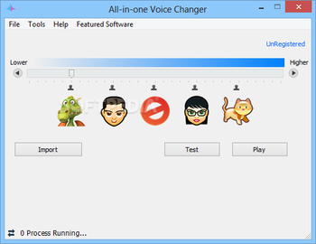 All-in-one Voice Changer screenshot