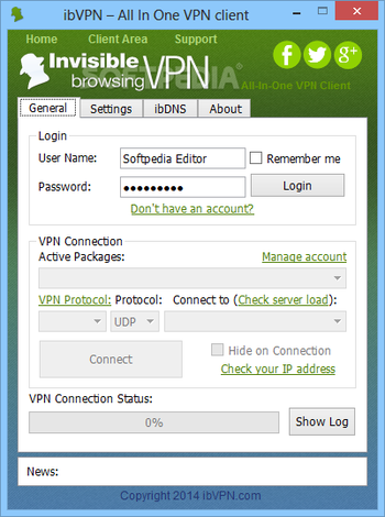 All In One VPN Client screenshot