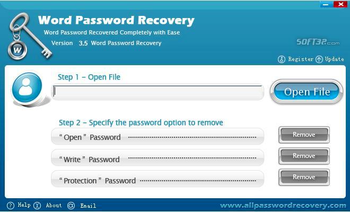 All Password Recovery screenshot