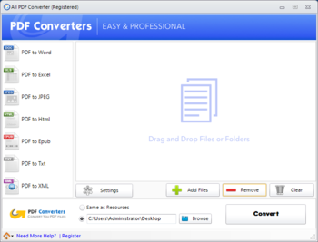 All PDF Converter screenshot