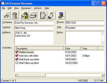 All-Purpose Resumes screenshot 2