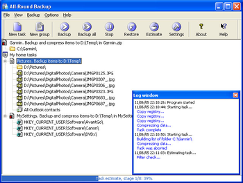 All-Round Backup screenshot