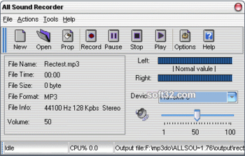 All Sound Recorder screenshot