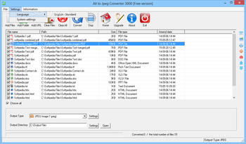 All to Jpeg Converter 3000 screenshot 3