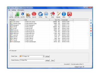 All to TIFF Converter 3000 screenshot