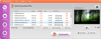 ALLConverter PRO screenshot