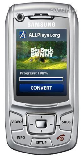 ALLConverter to 3GP GSM Portable screenshot 2