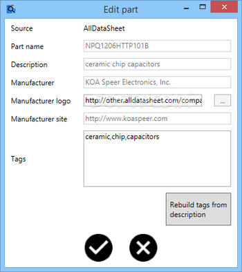 AllDataSheetFinder screenshot 2