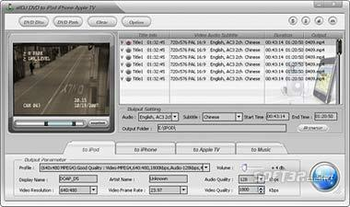 Alldj DVD To iPhone iPod Apple-TV Ripper screenshot 3