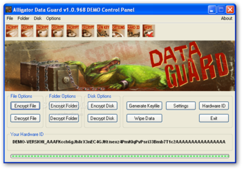 Alligator Data Guard screenshot