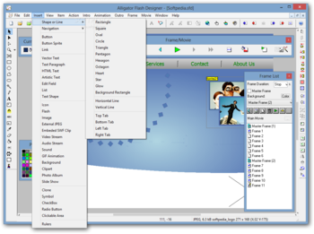 Alligator Flash Designer screenshot 4