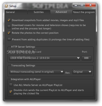 ALLMediaServer screenshot 3