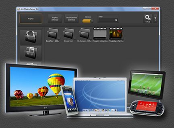 AllMediaServer screenshot