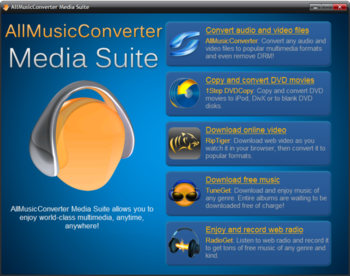 AllMusicConverter Media Suite screenshot 3