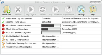 AllMusicConverter Professional screenshot 3