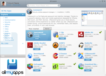 Allmyapps screenshot