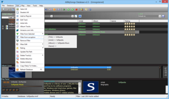 AllMySongs Database screenshot 9