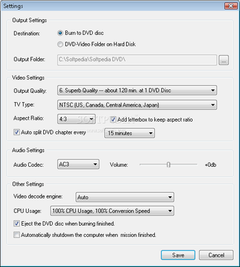 Allok AVI DivX MPEG to DVD Converter screenshot 3