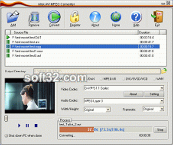 Allok AVI MPG Converter screenshot 2
