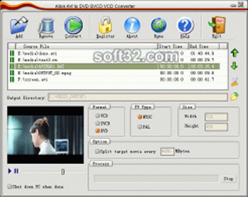 Allok AVI to DVD SVCD VCD Converter screenshot 3