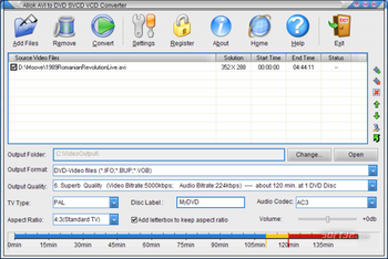 Allok AVI to DVD SVCD VCD Converter screenshot 4