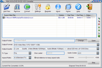 Allok AVI to DVD SVCD VCD Converter screenshot 6