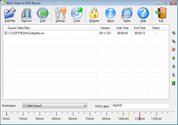 Allok Video to DVD Burner screenshot