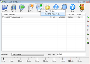 Allok Video to DVD Burner screenshot 3