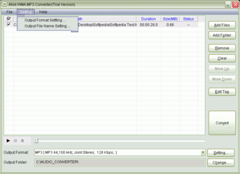 Allok WMA MP3 Converter screenshot 3