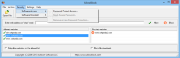 AllowBlock screenshot 3