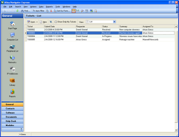 Alloy Navigator Express screenshot