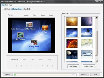 AllStar DVD Photo Slideshow screenshot 2