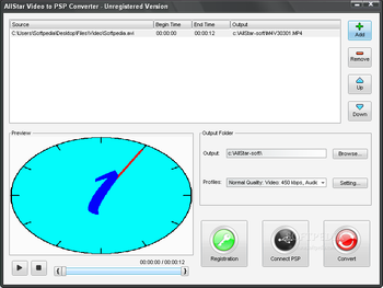 AllStar Video to PSP Converter screenshot