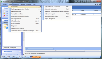 AllSubmitter screenshot 2