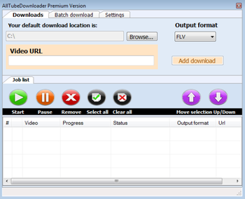 AllTubeDownloader screenshot