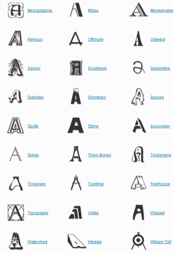 AllType Fun & Decorative Fonts screenshot 2