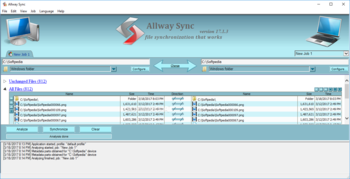 Allway Sync screenshot