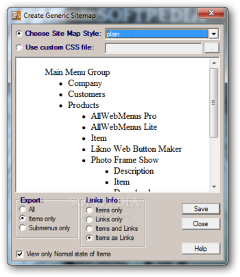 AllWebMenus Pro screenshot 13