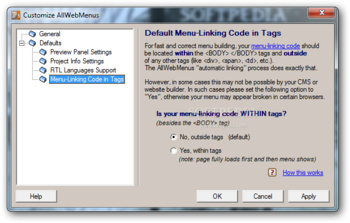 AllWebMenus Pro screenshot 17