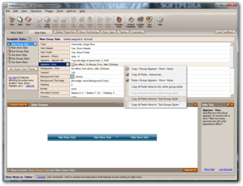 AllWebMenus Pro screenshot 3