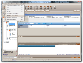 AllWebMenus Pro screenshot 7